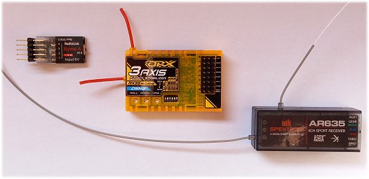 rc stabilization gyros